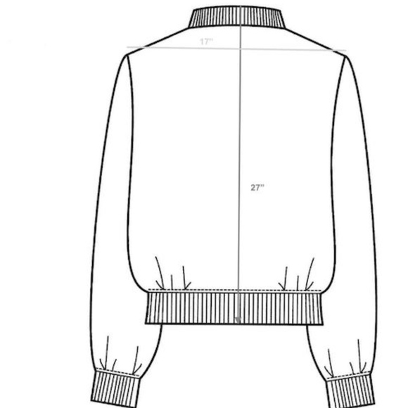 Maison Kitsune Navy Bomber Jacket - Picture 7 of 7